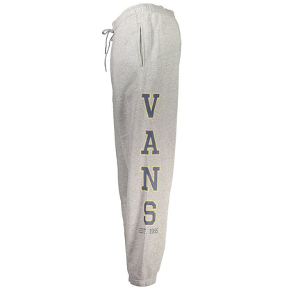 Vans Grigio Cotton Men Sports Trouser