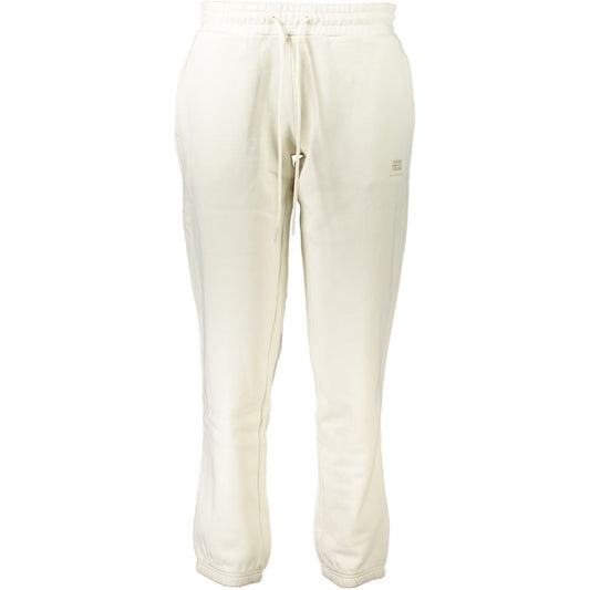 White Napapijri cotton sweatpants