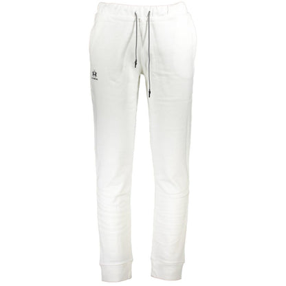 La Martina Men's Cotton Track Pants – White
