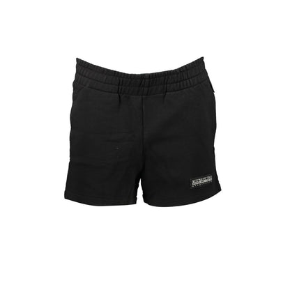 Napapijri Black Cotton Women Sweatpants