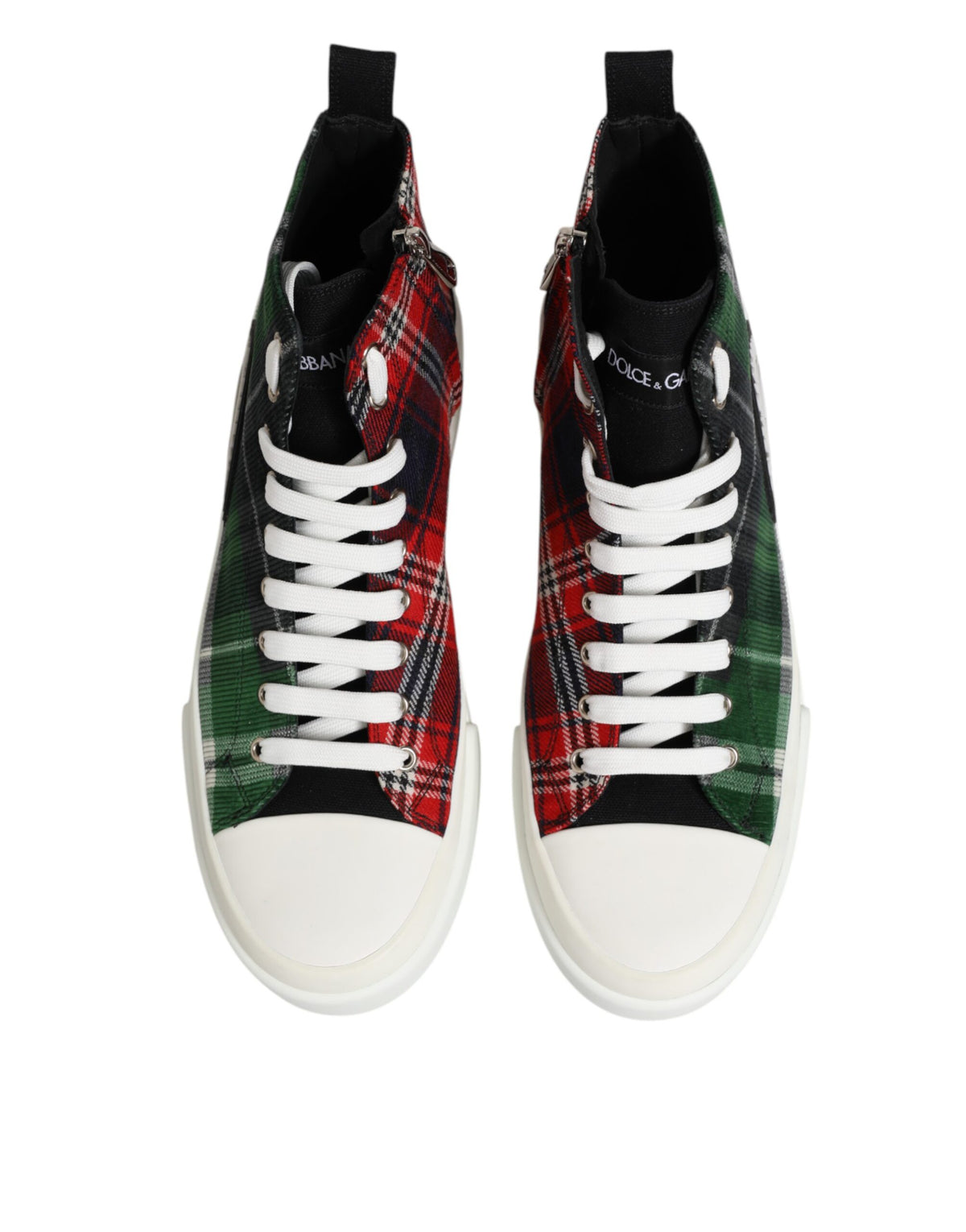 Dolce & Gabbana Men's High-Top Sneakers – Multicolour
