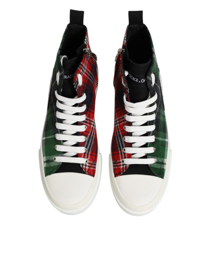 Dolce & Gabbana Men's High-Top Sneakers – Multicolour