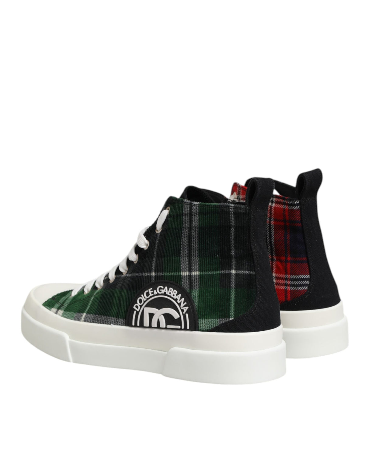 Dolce & Gabbana Men's High-Top Sneakers – Multicolour