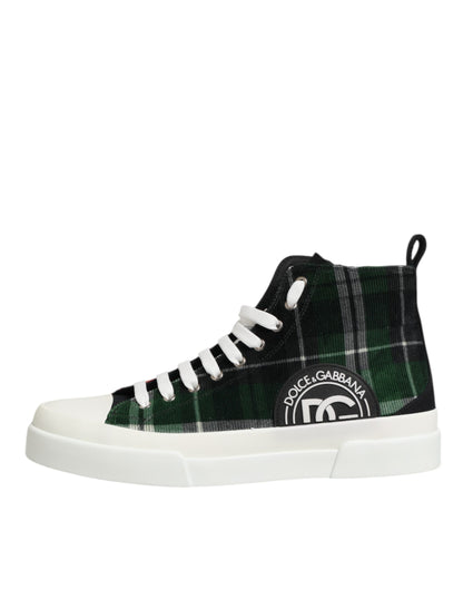 Dolce & Gabbana Men's High-Top Sneakers – Multicolour