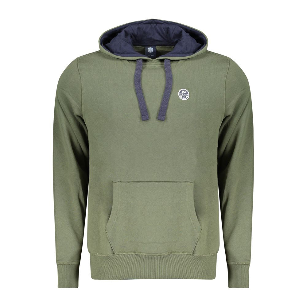 North Sails Verde Cotton Men Sweatshirt