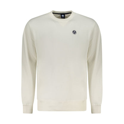 North Sails White Cotton Sweatshirt