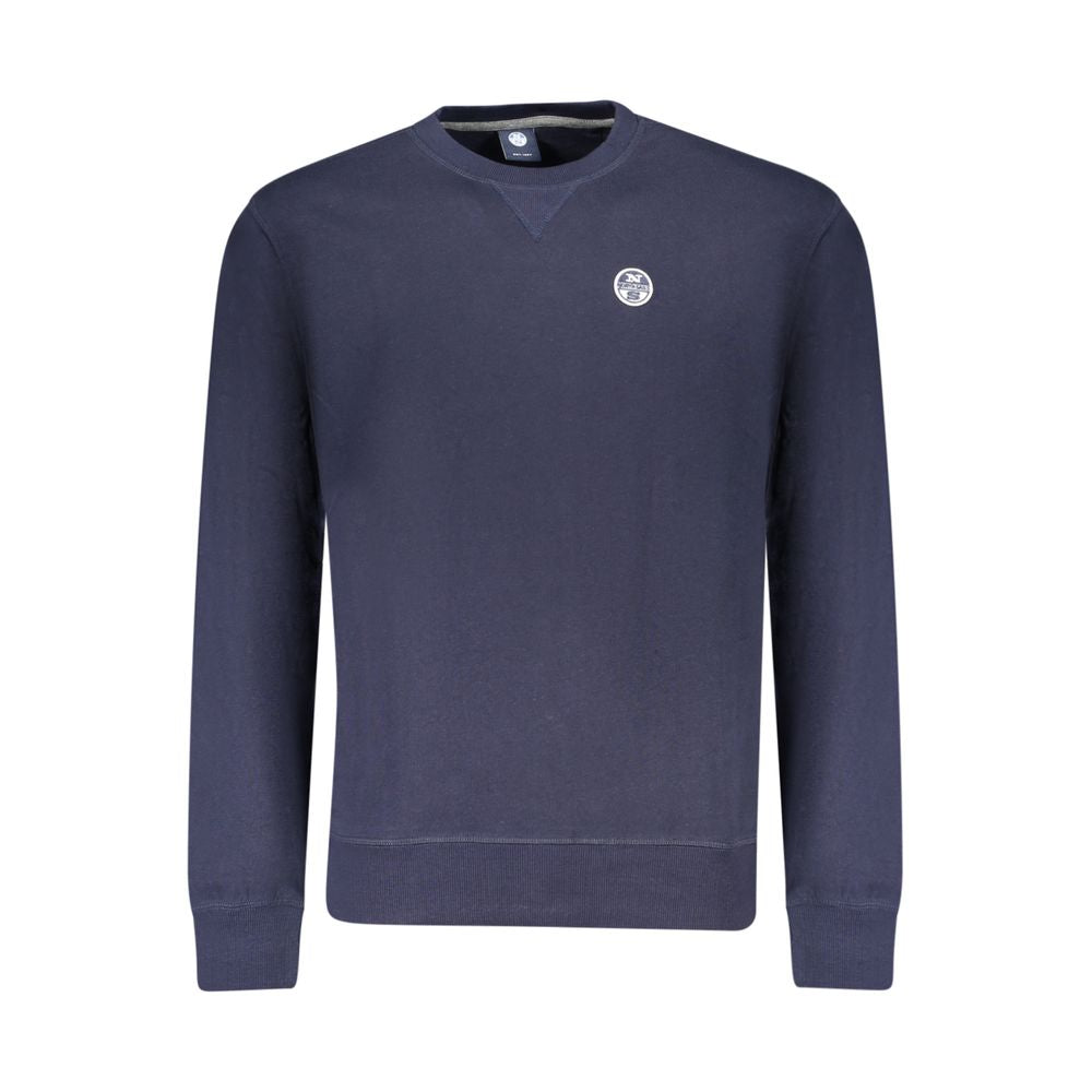 North Sails Blue Cotton Sweatshirt