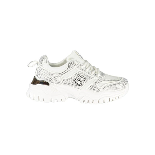 Laura Biagiotti White Polyester Sneakers