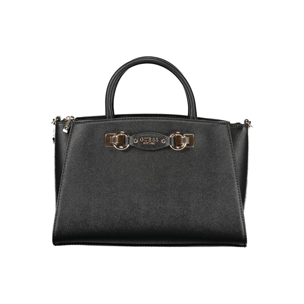 Guess Jeans Black Polyurethane Women Handbag