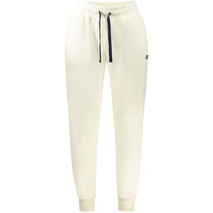 Norway 1963 white cotton-blend joggers