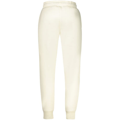 Norway 1963 white cotton-blend joggers