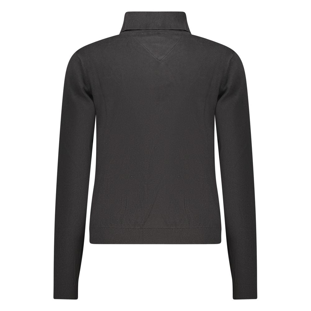 Tommy Hilfiger Black Cotton Women Sweater