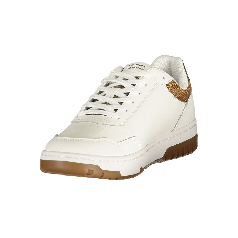 Tommy Hilfiger Bianco Poliuretano Men Sneakers