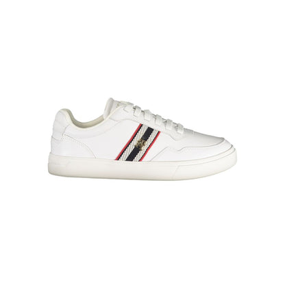 Tommy Hilfiger White Leather Women Sneaker
