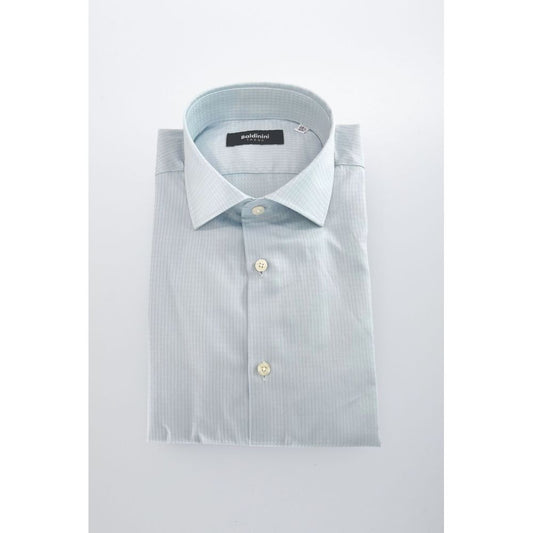 Baldinini Trend Slim-Fit Cotton Shirt – Light Blue