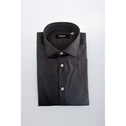 Gray Baldinini Trend cotton shirt