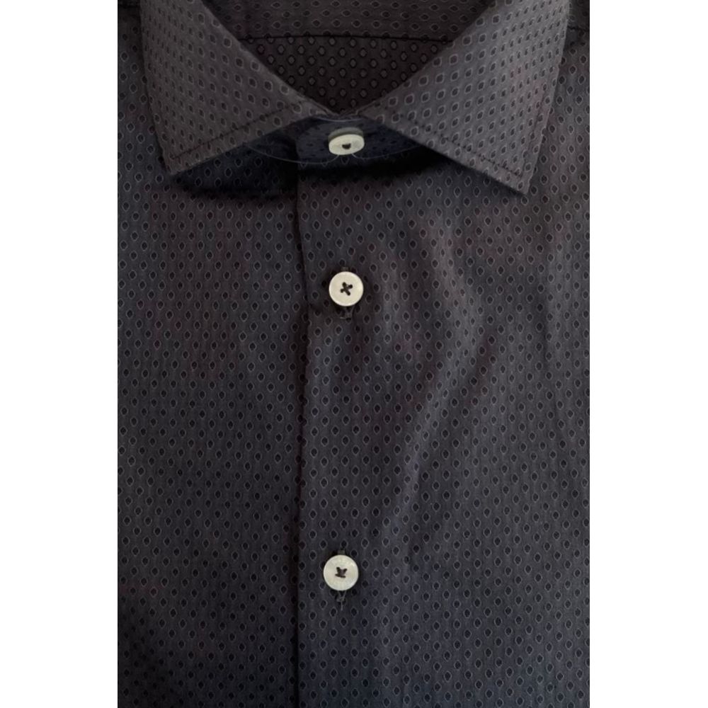 Gray Baldinini Trend cotton shirt