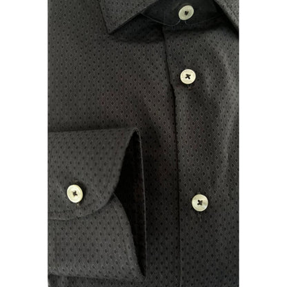 Gray Baldinini Trend cotton shirt