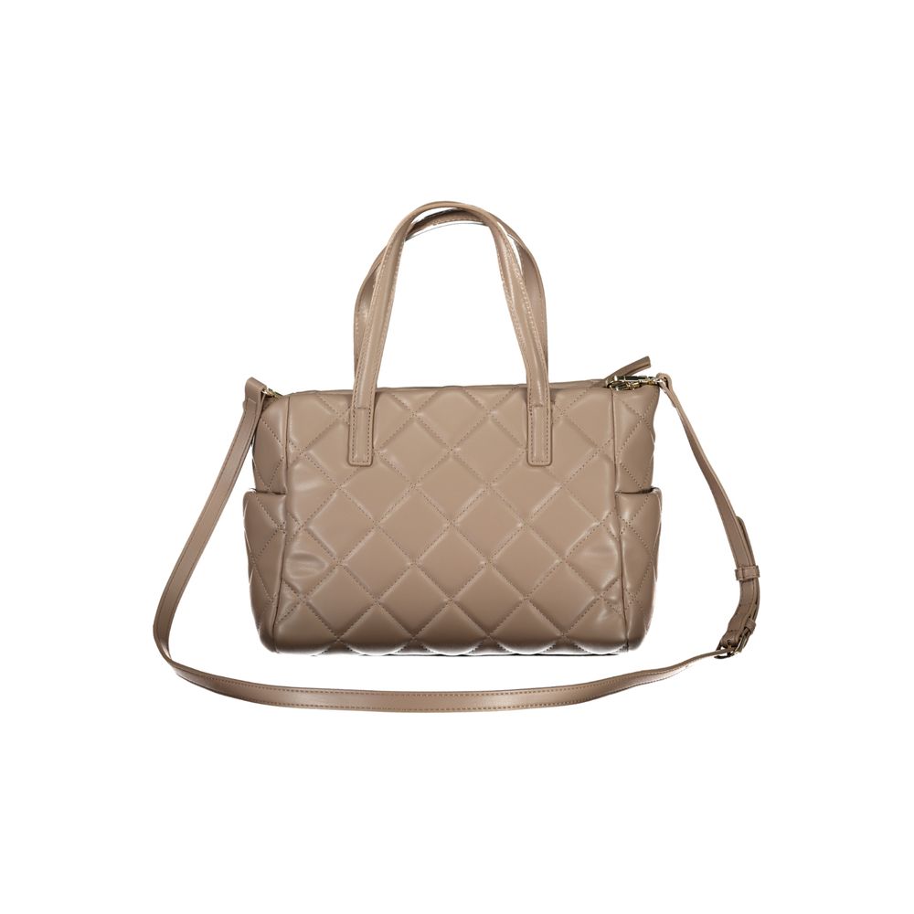Mario Valentino Brown Polyethylene Handbag