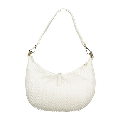 Mario Valentino Bianco Poliuretano Woman Shoulder Bag