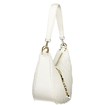 Mario Valentino Bianco Poliuretano Woman Shoulder Bag