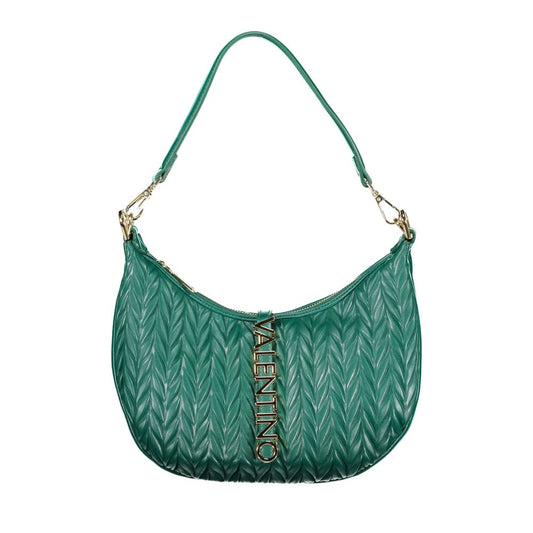 Mario Valentino Verde Polyurethane Women's Shoulder Bag