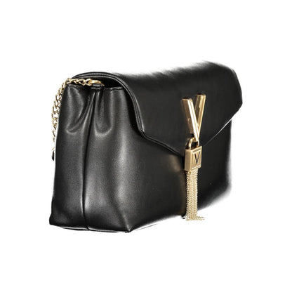 Mario Valentino Nero Poliuretano Women Shoulder Bag