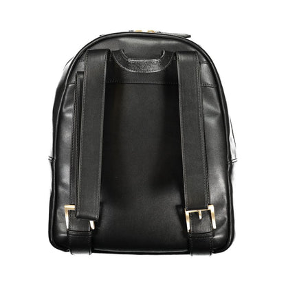 Mario Valentino Nero Poliuretano Women Backpack