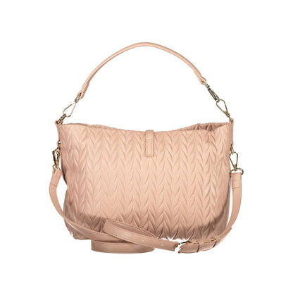 Mario Valentino Rosa Poliuretano Women Shoulder Bag