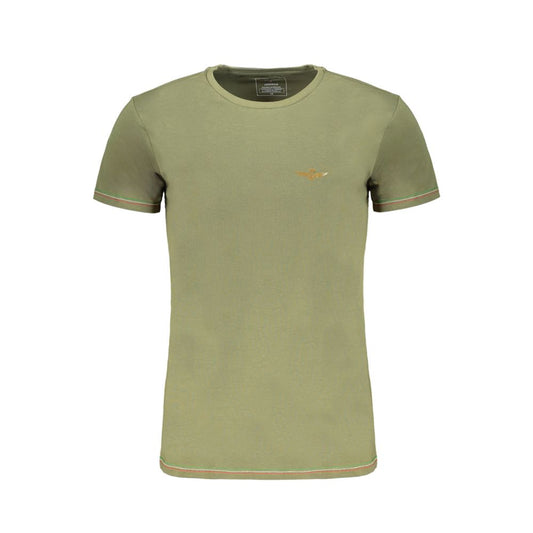 Aeronautica Militare Verde Cotton Men T-Shirt