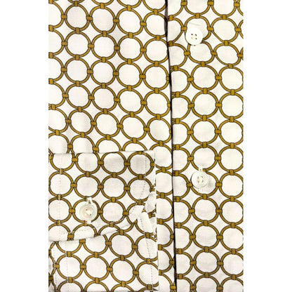 Bagutta White Viscose Shirt