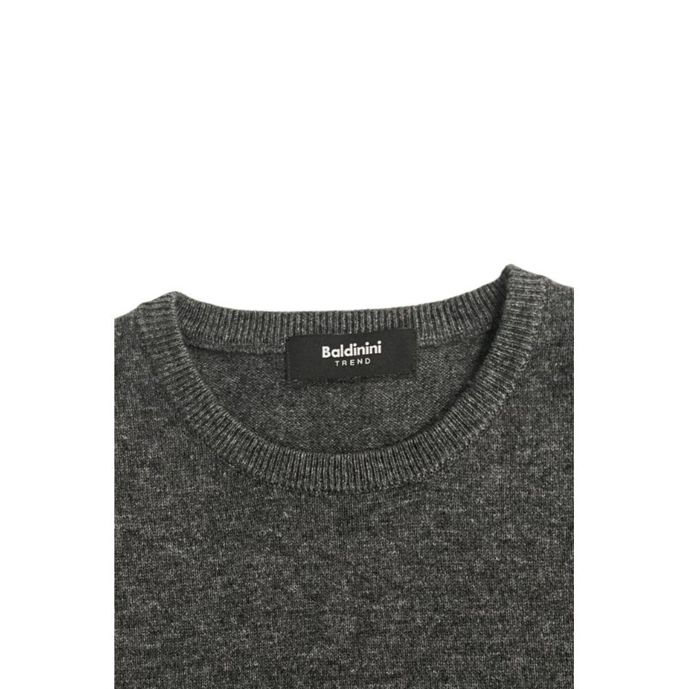 Baldinini Trend Gray Cashmere Men Sweater