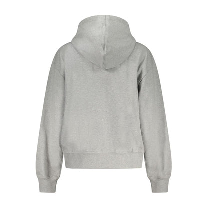 Calvin Klein Grigio Cotton Women's Hoodie