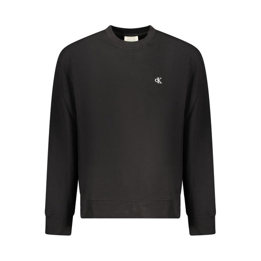 Calvin Klein Black Cotton Men's Sweatshirt