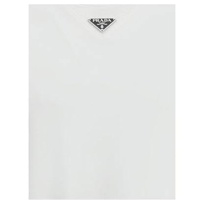 Prada White Cotton T-Shirt