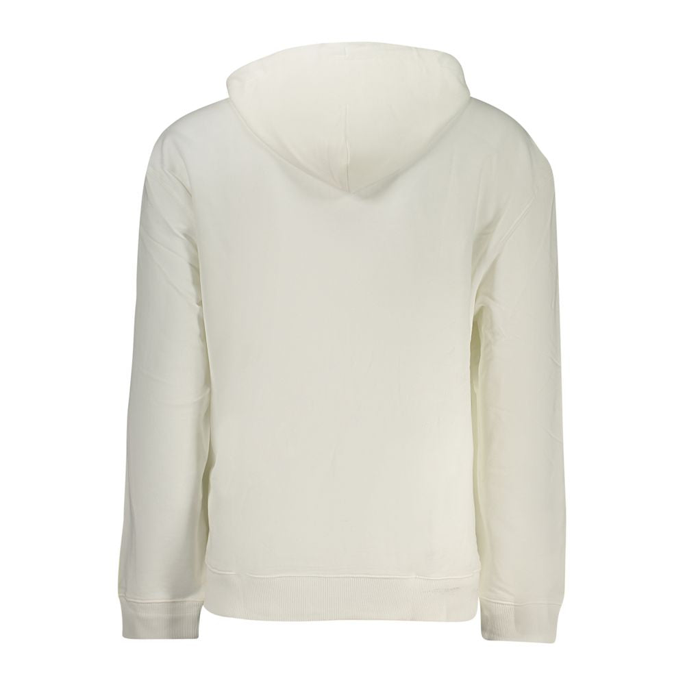 Calvin Klein White Cotton Men Sweatshirt