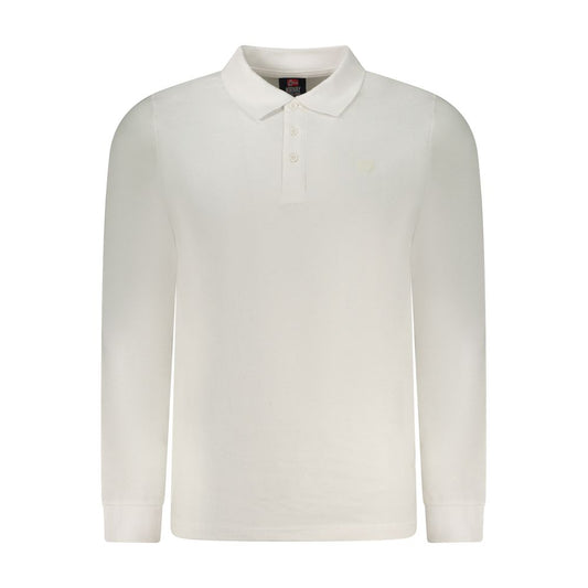 Norway 1963 White Cotton Men Polo Shirt