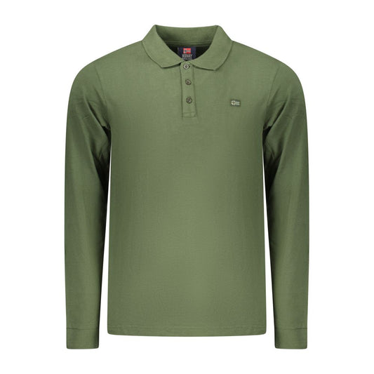 Norway 1963 Verde Cotton Men Polo