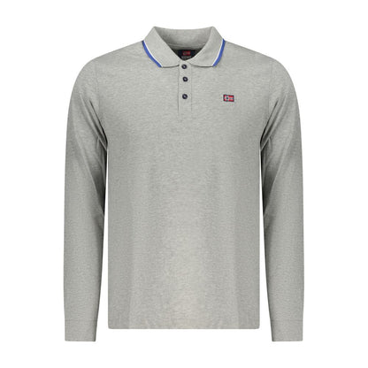 Norway 1963 "Grigio Cotton Mens Polo Shirt"