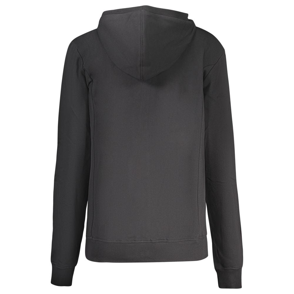 North Sails Black Cotton Women Hoodie