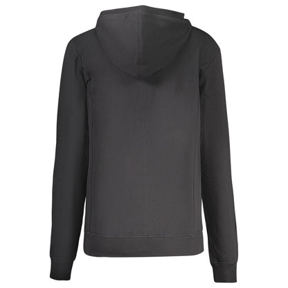 North Sails Black Cotton Women Hoodie