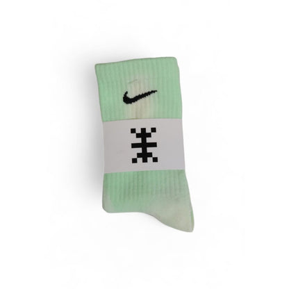 Nike Green Cotton Socks