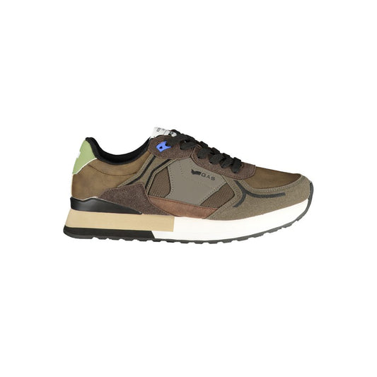 Gas Marrone Polyurethane Men Sneaker