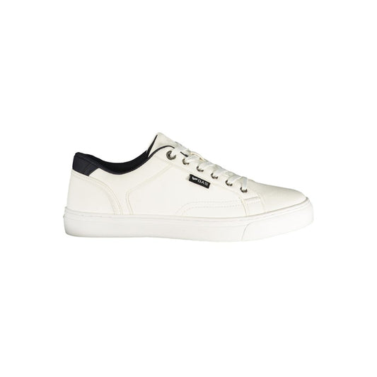 Gas Bianco Polyurethane Men Sneakers