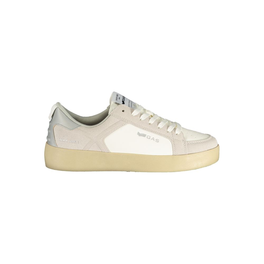 GAS NIKA LTX Women's Sneakers – White/Silver