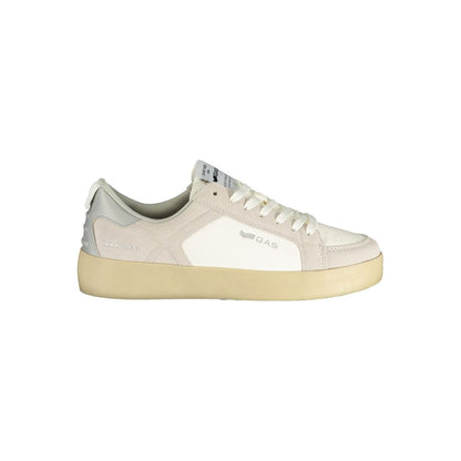 GAS NIKA LTX Women's Sneakers – White/Silver