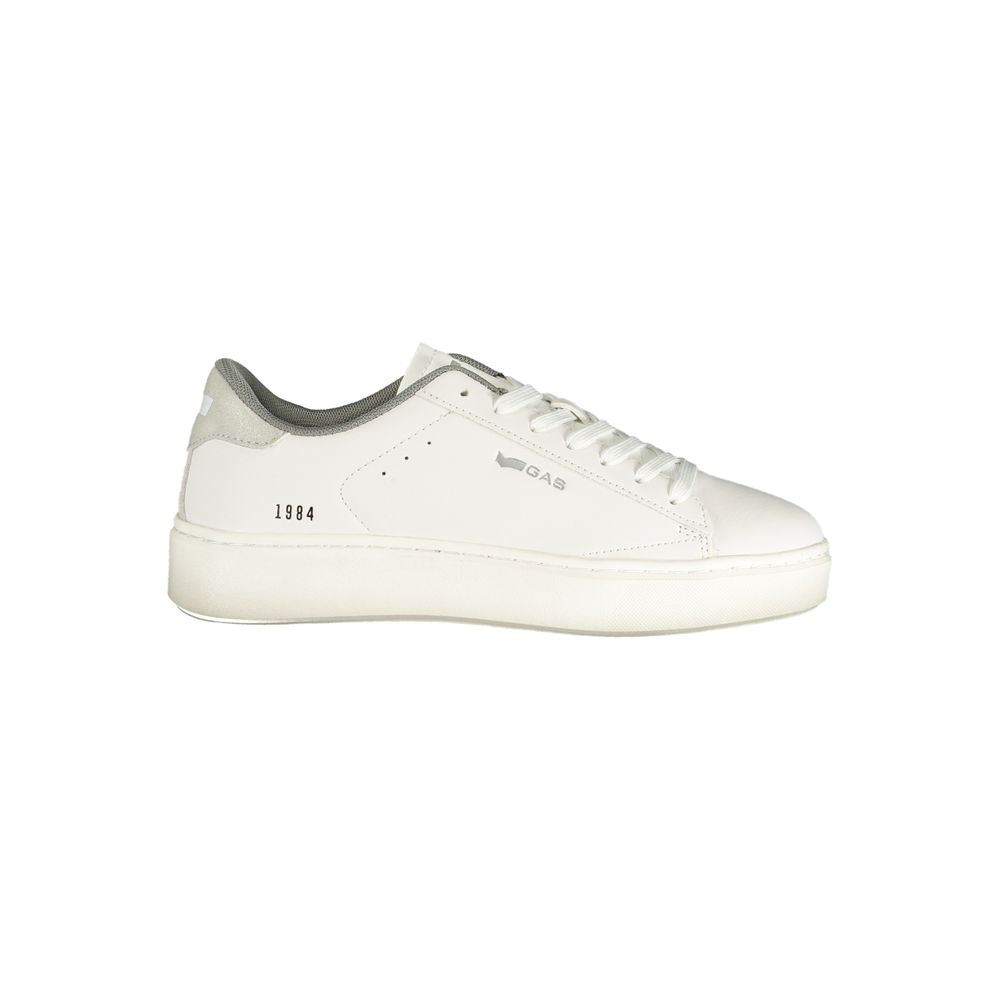 Gas Bianco Poliuretano Donna Sneakers