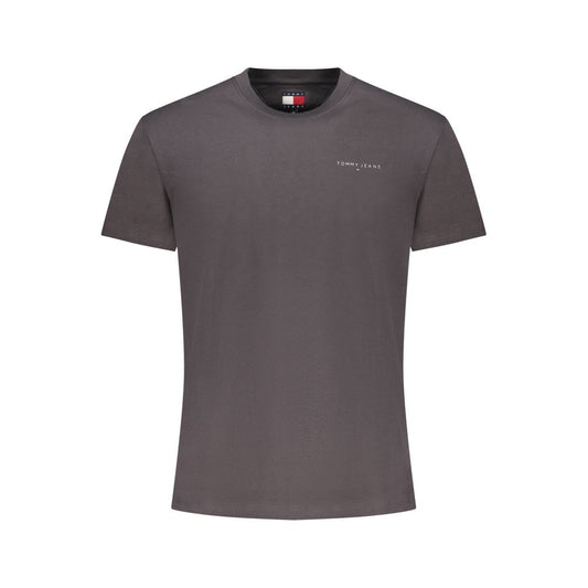 Tommy Hilfiger Grigio Cotton Men T-Shirt