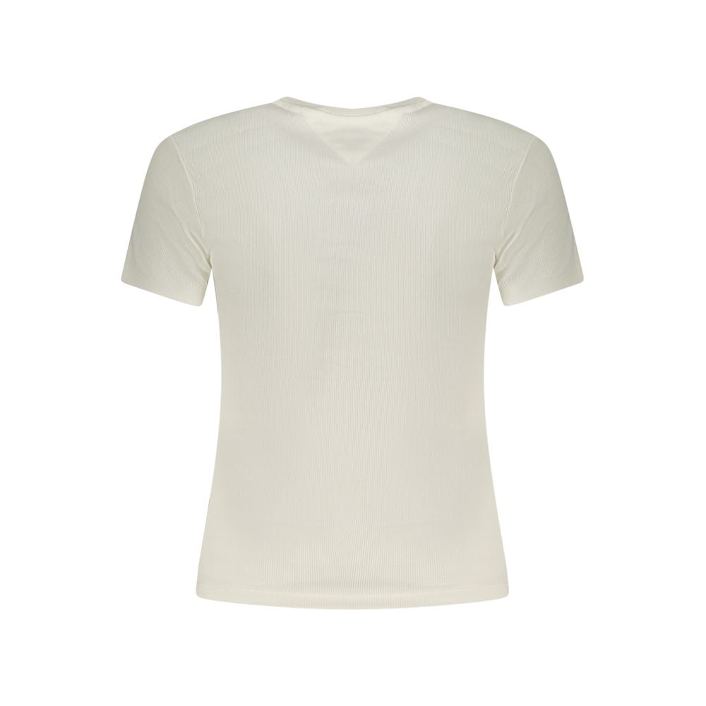 Tommy Hilfiger White Cotton Women's T-Shirt