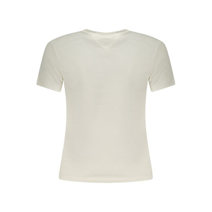 Tommy Hilfiger White Cotton Women's T-Shirt